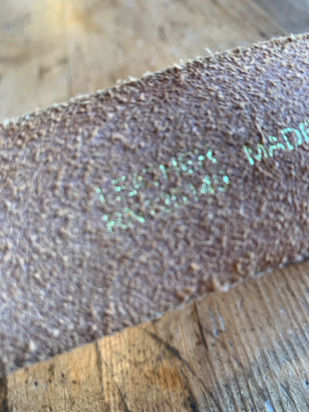 Topshop Brown Leather Belt with Brass Hardware - Picture 3 of 16